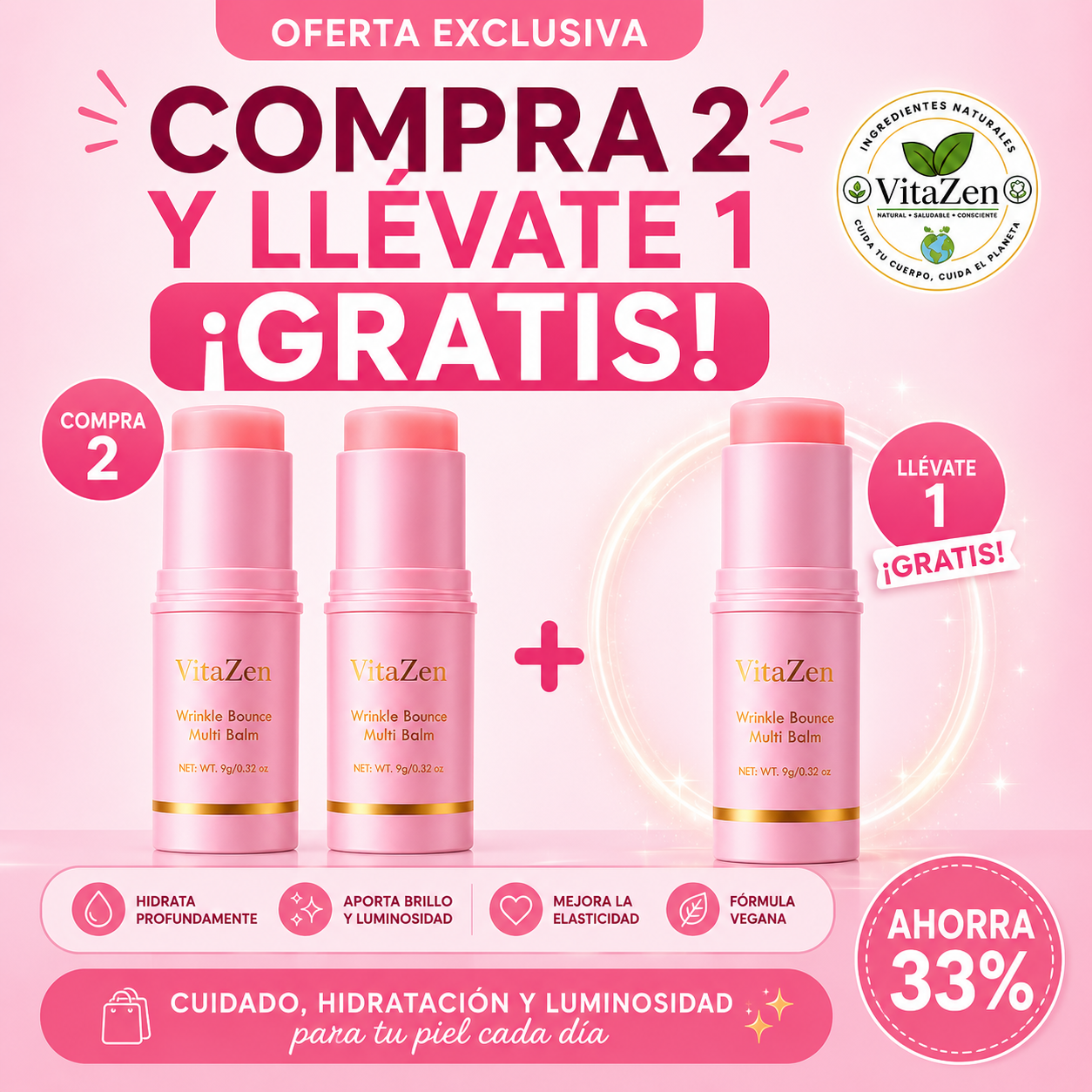 Bálsamo Hidratante de Colágeno Vitalis ✨