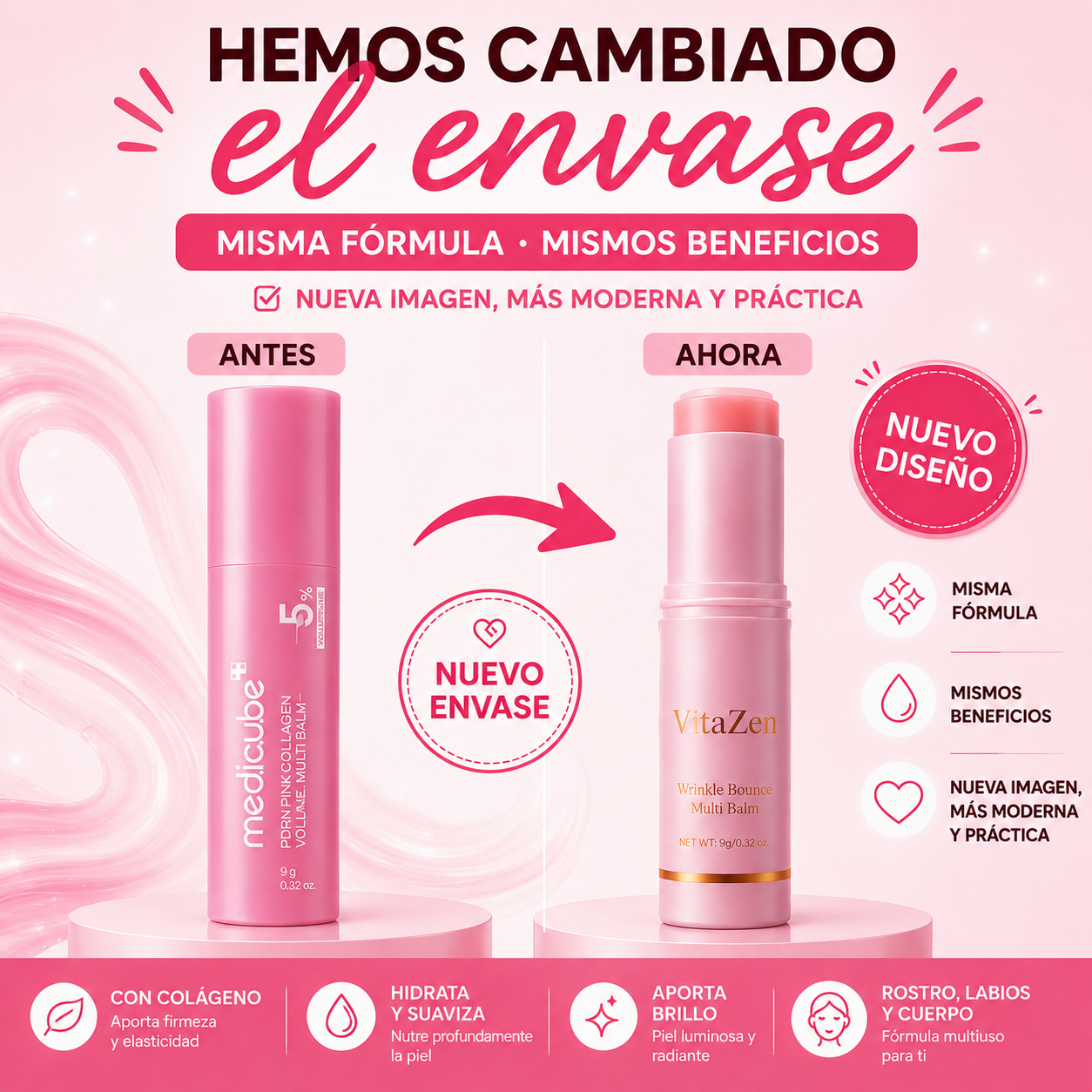 Bálsamo Hidratante de Colágeno Vitalis ✨
